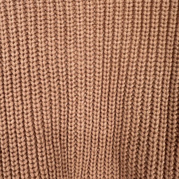 Black Tape_ Baked Clay Pointelle Pullover V-Neck Sweater Small - Picture 5 of 9